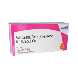 Adapalene 0.1%/Benzoyl Peroxide 2.5%