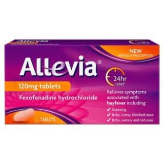 Allevia Fexofenadine 120mg - 30 Tablets