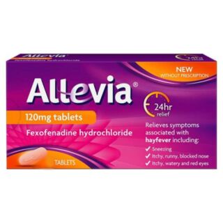 Allevia Fexofenadine 120mg - 15 Tablets