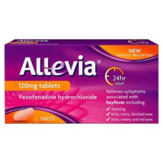 Allevia Fexofenadine 120mg - 7 Tablets