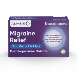 Almus Migraine Relief Buccal 3mg - 8 Tablets
