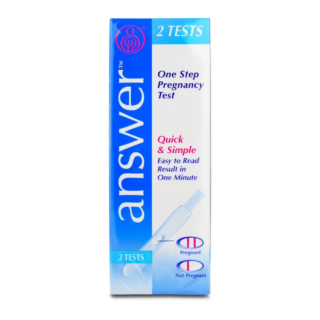Answer One Step Pregnancy Test Kit - 2 Tests