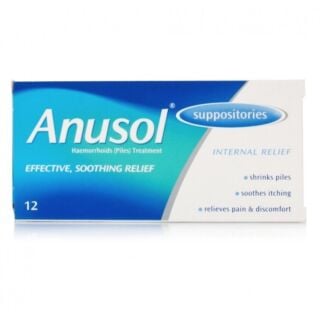 Anusol Relief For Haemorrhoids - 12 Suppositories