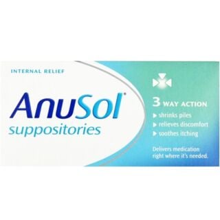 Anusol Suppositories Relief For Haemorrhoids - 24 Pack