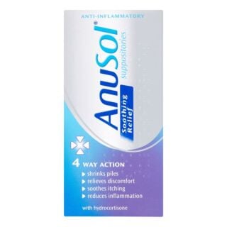 Anusol Soothing Relief - 12 Suppositories