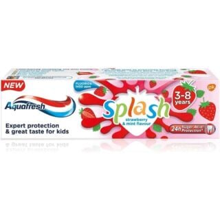 Aquafresh Splash Kids Strawberry Toothpaste - 50ml