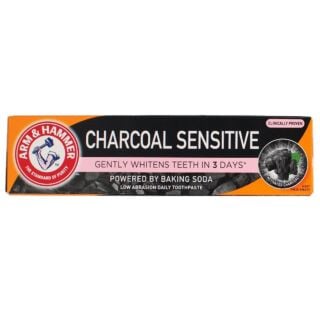 Arm & Hammer Charcoal Sensitive Toothpaste - 75ml