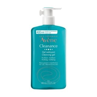 Avène Cleanance Cleansing Gel for Blemish-prone Skin - 400ml