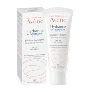 Avène Hydrance Light Emulsion Moisturiser for Dehydrated Skin With SPF 30 - 40ml