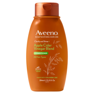 Aveeno Clarify and Shine+ Apple Cider Vinegar Blend Conditioner - 354ml