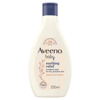 Aveeno Baby Soothing Relief Emollient Wash - 250ml