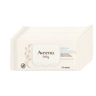Aveeno Baby Daily Care Wipes - 12 pack (864 wipes)