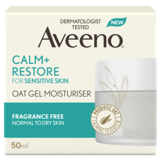 Aveeno Calm & Restore Oat Gel Moisturiser - 50ml