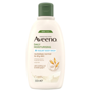 Aveeno Daily Moisturising Apricot and Honey Body Wash - 300ml