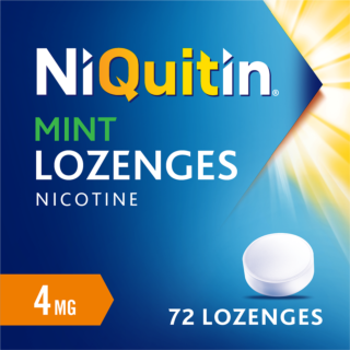 Niquitin Mint 4mg - 72 Lozenges 