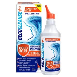 Becocleanse Plus Congestion Relief Nasal Cleanse - 135ml