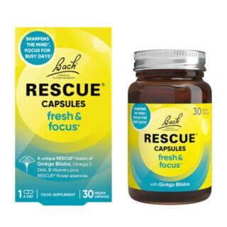Bach Rescue Fresh and Focus - 30 Capsules