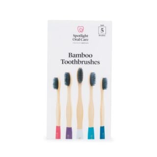 Spotlight Oral Care Bamboo Toothbrush - 5 Pack