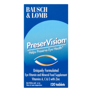 Bausch and Lomb PreserVision - 120 Tablets