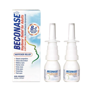 Beconase Hayfever Relief Nasal Spray – 180 Sprays - 2 Pack