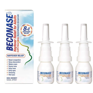 Beconase Hayfever Relief Nasal Spray – 180 Sprays - 3 Pack