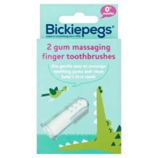 Bickiepegs Finger Toothbrush and Gum Massager
