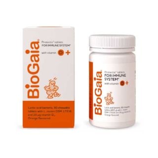 BioGaia Protectis With Vitamin D Orange Tablets for Kids - 90 tablets
