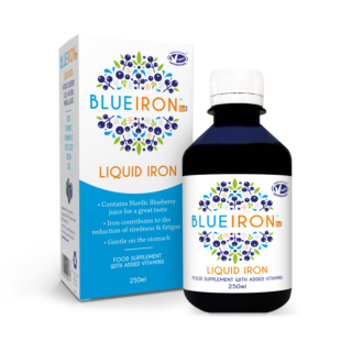Blueiron Liquid Iron Supplement with Blueberry - 250ml