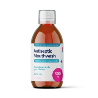 Antiseptic Mouthwash Aniseed Flavour - 300ml (Brand May Vary)