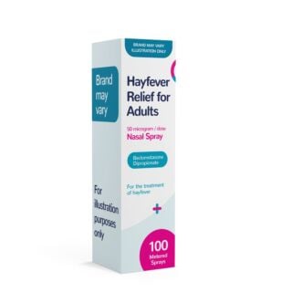 Beclometasone Hayfever Relief Nasal Spray – 100 Sprays (Brand May Vary)