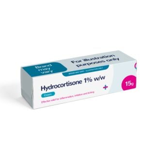 Hydrocortisone 0.5% w/w Cream – 15g (Brand May Vary)