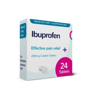 Ibuprofen 200mg 24 Tablets (Brand May Vary)