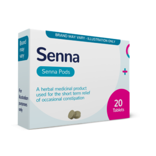 Senna Laxative 7.5mg - 20 Tablets
