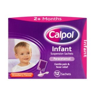 Calpol Infant Suspension 5ml - 12 Sachets