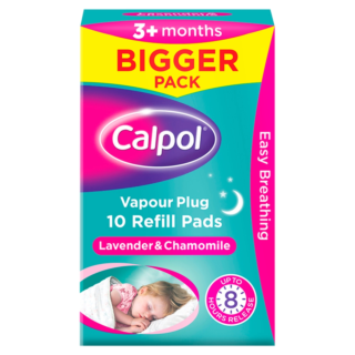 Calpol Vapour Plug Lavender & Chamomile + 10 Refill Pads