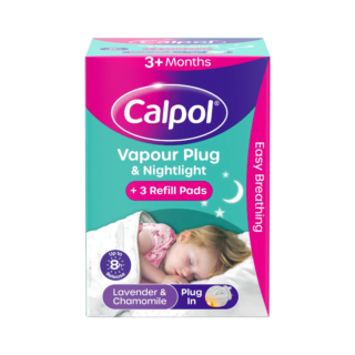 Calpol Vapour Plug & Nightlight with 3 Refills