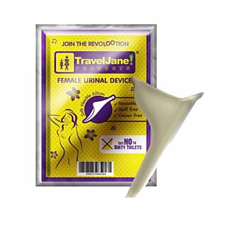 TravelJane Disposable Urinal Funnel For Women - Pack Of 1