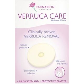 Carnation Verruca Care Plasters - 4 Pack