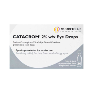 Catacrom 2% w/v Eye Drops - 30 Single Unit Doses