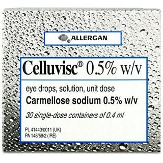 Celluvisc 0.5% Eye Drops - Pack of 30