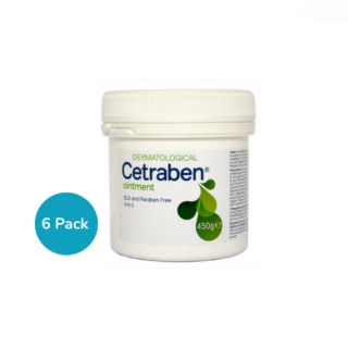 Cetraben 3-in-1 Ointment – 450g - Pack of 6