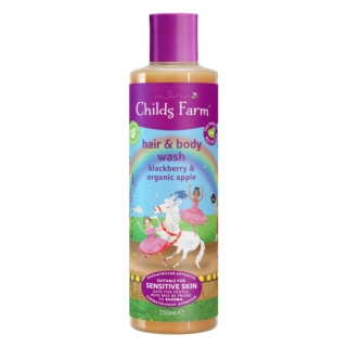 Childs Farm Blackberry & Organic Apple Hair & Body Wash - 250ml