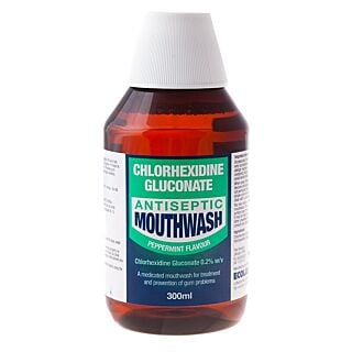 Chlorhexidine Mouth Wash Mint - 300ml  - 2 | Chemist4U