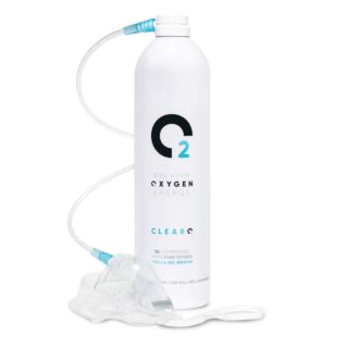ClearO2 15L Oxygen Can with Mask and Tube