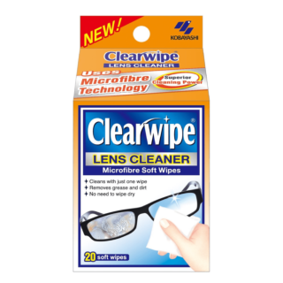 Clearwipe Lens Cleaners - 20 Wipes