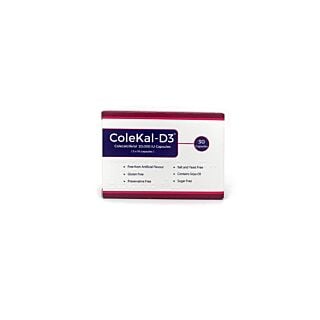 ColeKal Vitamin D3 20,000 I.U. - 30 Capsules (Colecalciferol)