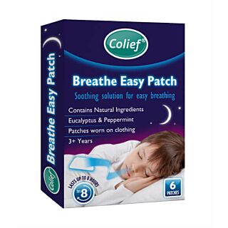 Colief Breathe Easy For Colds - 6 Patches 