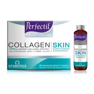 Vitabiotics Perfectil Platinum Collagen Skin - 10 Advanced Beauty Drinks