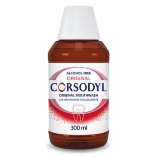 Corsodyl Original Alcohol Free Mouthwash - 300ml