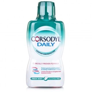 Corsodyl Daily Mouthwash Cool Mint - 500ml
